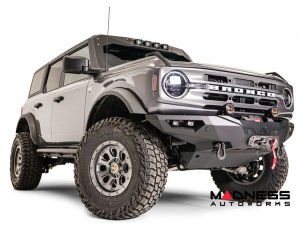 Ford Bronco Front Bumper - Fab Fours - Premium